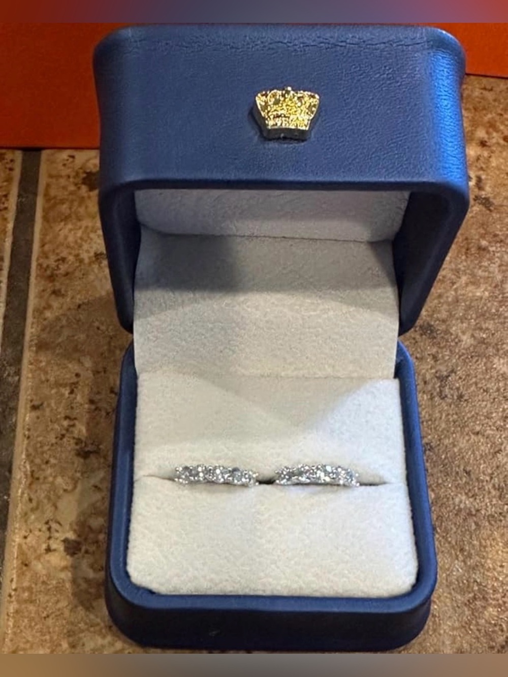 2 CTW Moissanite Huggie Earrings D Color VVS1 3mm Stones 18K White Gold Silver